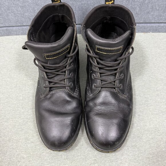 Dr. Martens Men's Amwell Black Slip Resistant Leather Chukka Boot Size M 14 - Picture 6 of 9